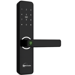 NexGuard ML100 Wireless Smart Door Lock – Fingerprint | Card | PIN | Key (Black)